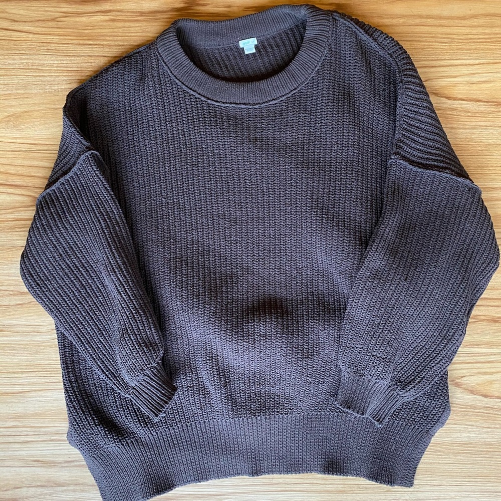 Cozy chenille sweater